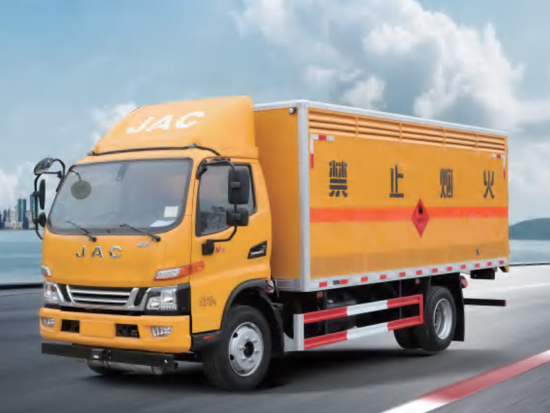 易燃气体厢式运输车