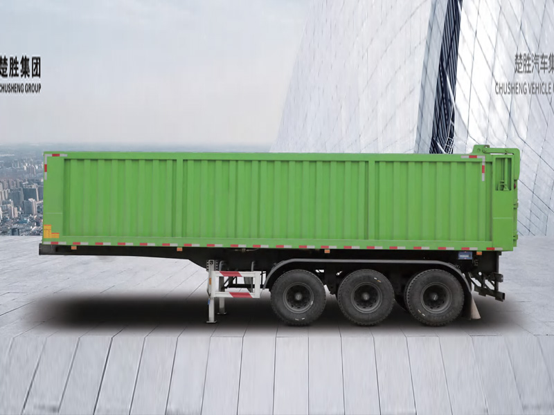 活动地板式垃圾转运半挂车